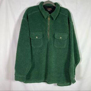 Sierra Classics. Fleece 1/4 Zip Pullover Sweater. Size Large Excellent condition